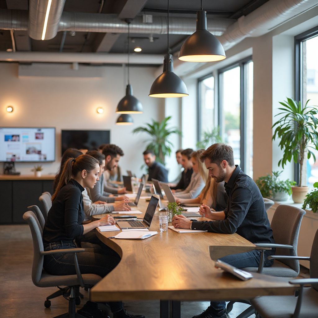 Spațiul nostru de coworking pentru clienți